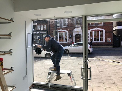 Commercial glass replacement